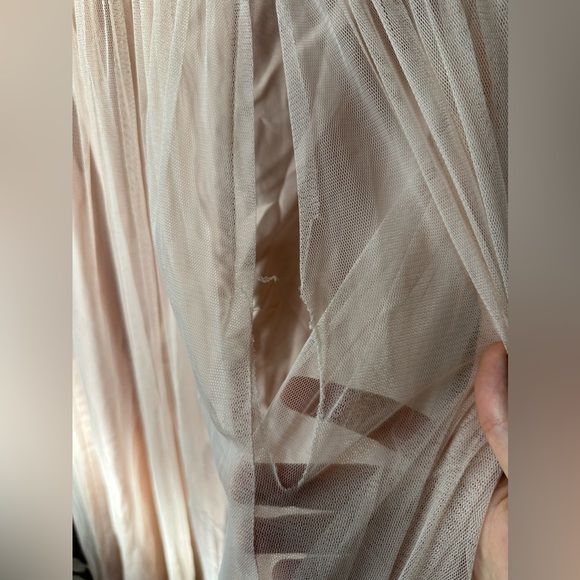 AMSALE Blush Riley Gown size 14 - Picture 7 of 8